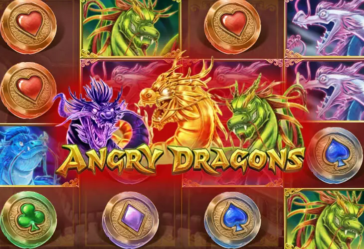 Angry Dragons Game Art