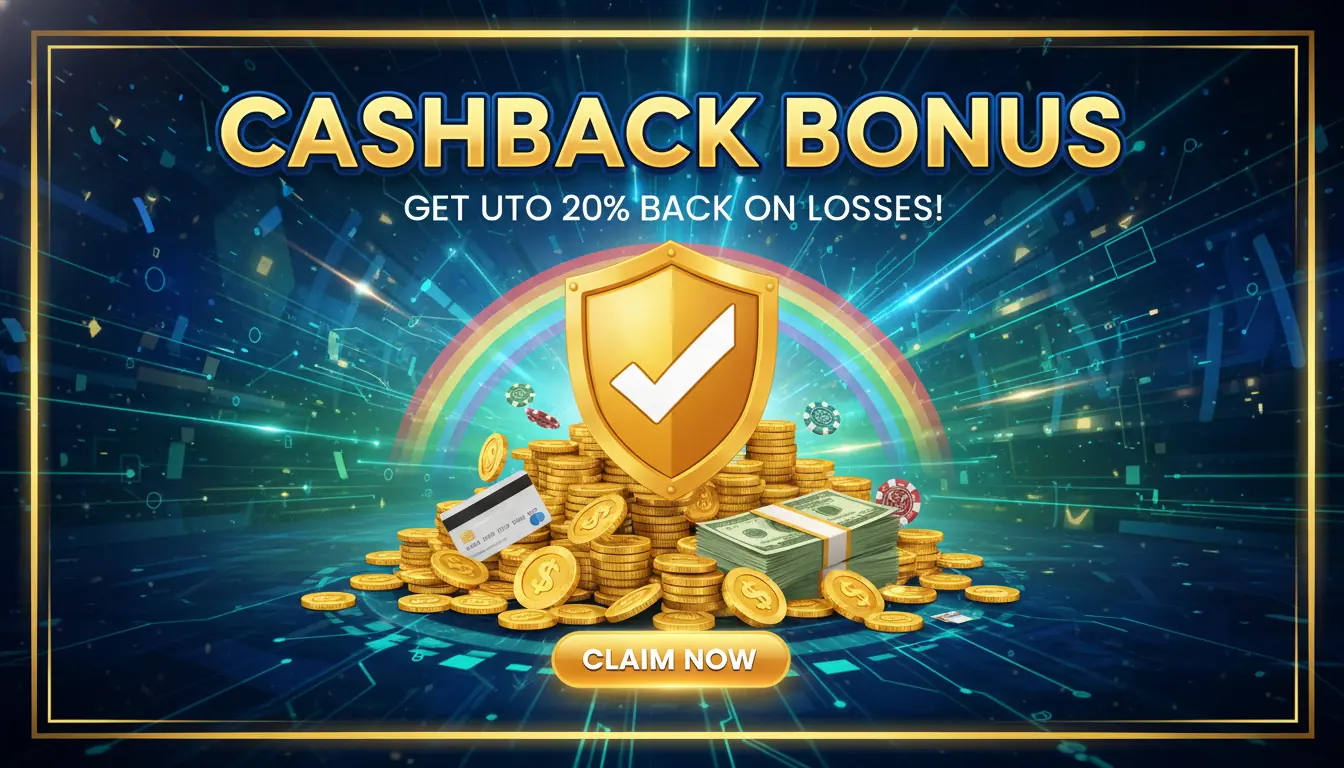 Guide bonus cashback Lucky Treasure