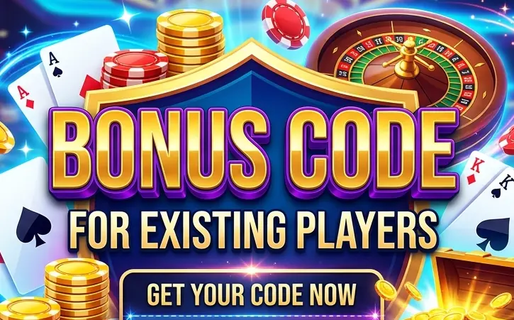 Lucky Treasure casino code bonus pour joueurs existants