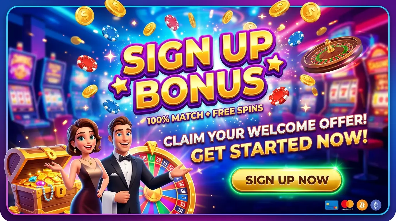Guide bonus d'inscription Lucky Treasure