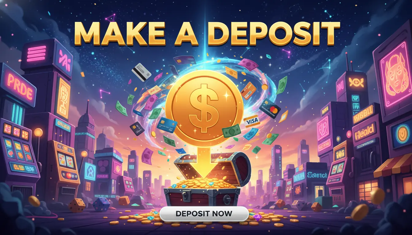 Guide dépôt Lucky Treasure